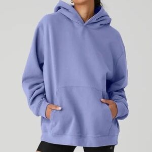 Alo Infinity Blue Renown Heavyweight Hoodie